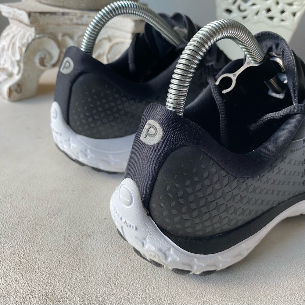 Brooks Ultraboost 5 Athletic Running Sneakers Shoes Womens 8.5 Black White - Picture 4 of 9
